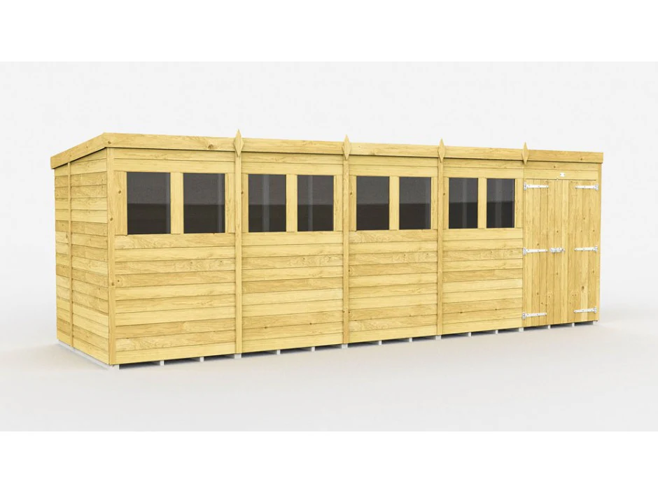 Pent Shed 7ft wide - Image 26