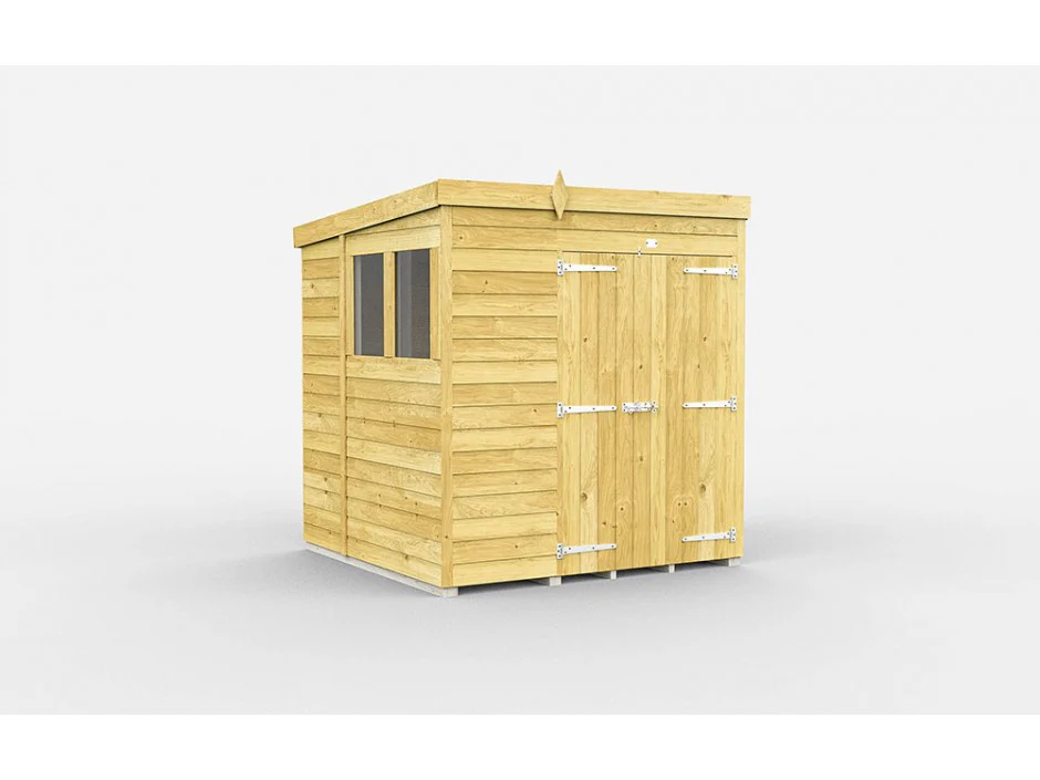 Pent Shed 7ft wide - Image 4