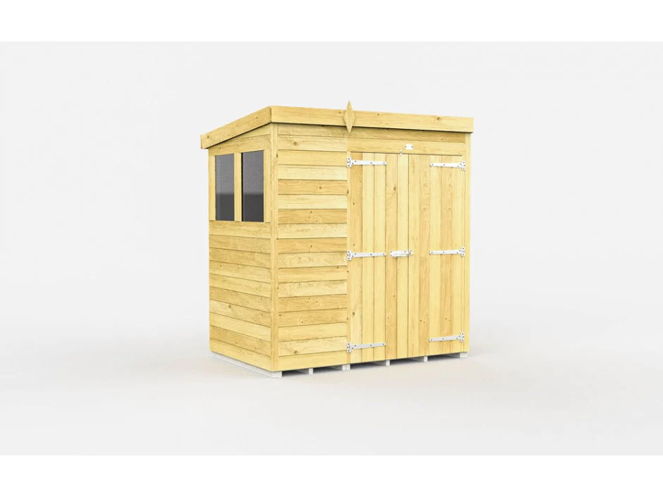 Pent Shed 4ft wide - Image 8
