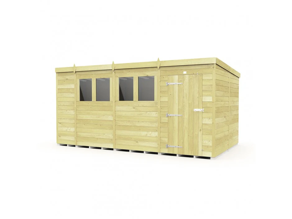 Pent Shed 8ft wide - Image 21