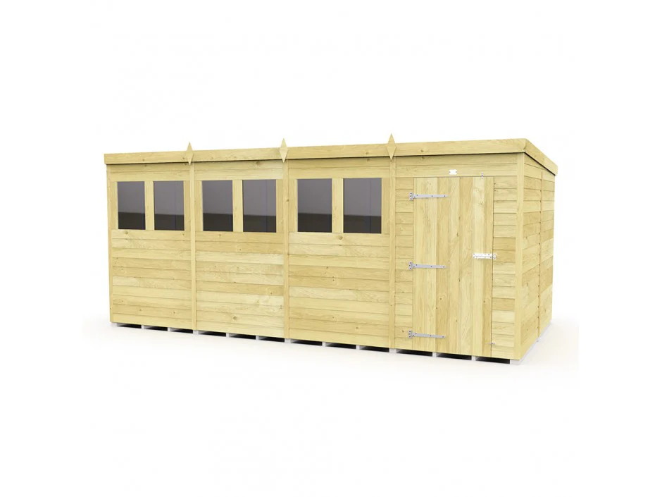 Pent Shed 8ft wide - Image 25