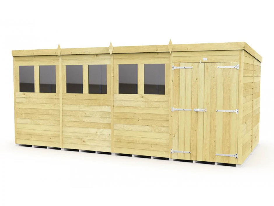 Pent Shed 8ft wide - Image 26