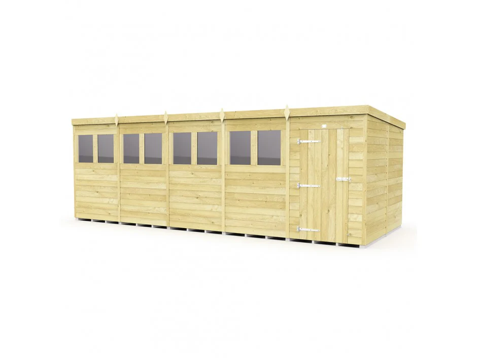 Pent Shed 8ft wide - Image 34