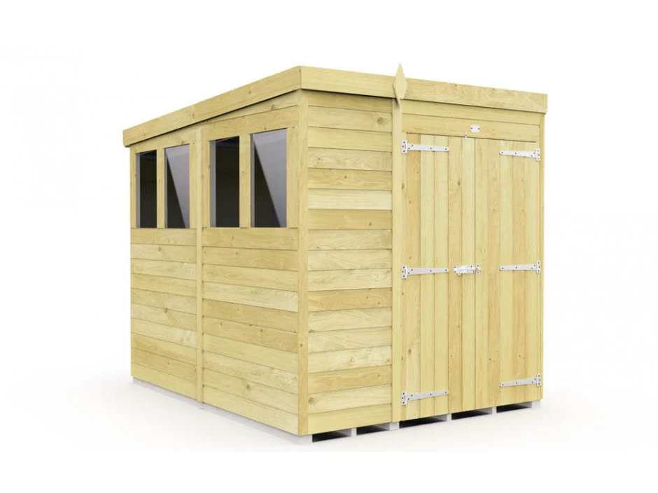 Pent Shed 8ft wide - Image 4