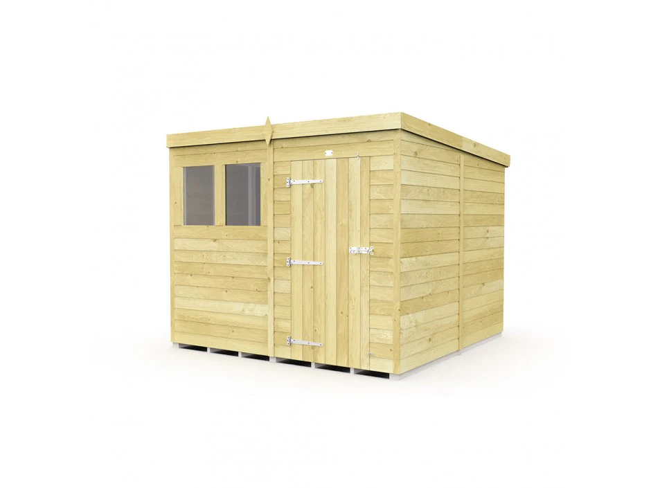 Pent Shed 8ft wide - Image 9
