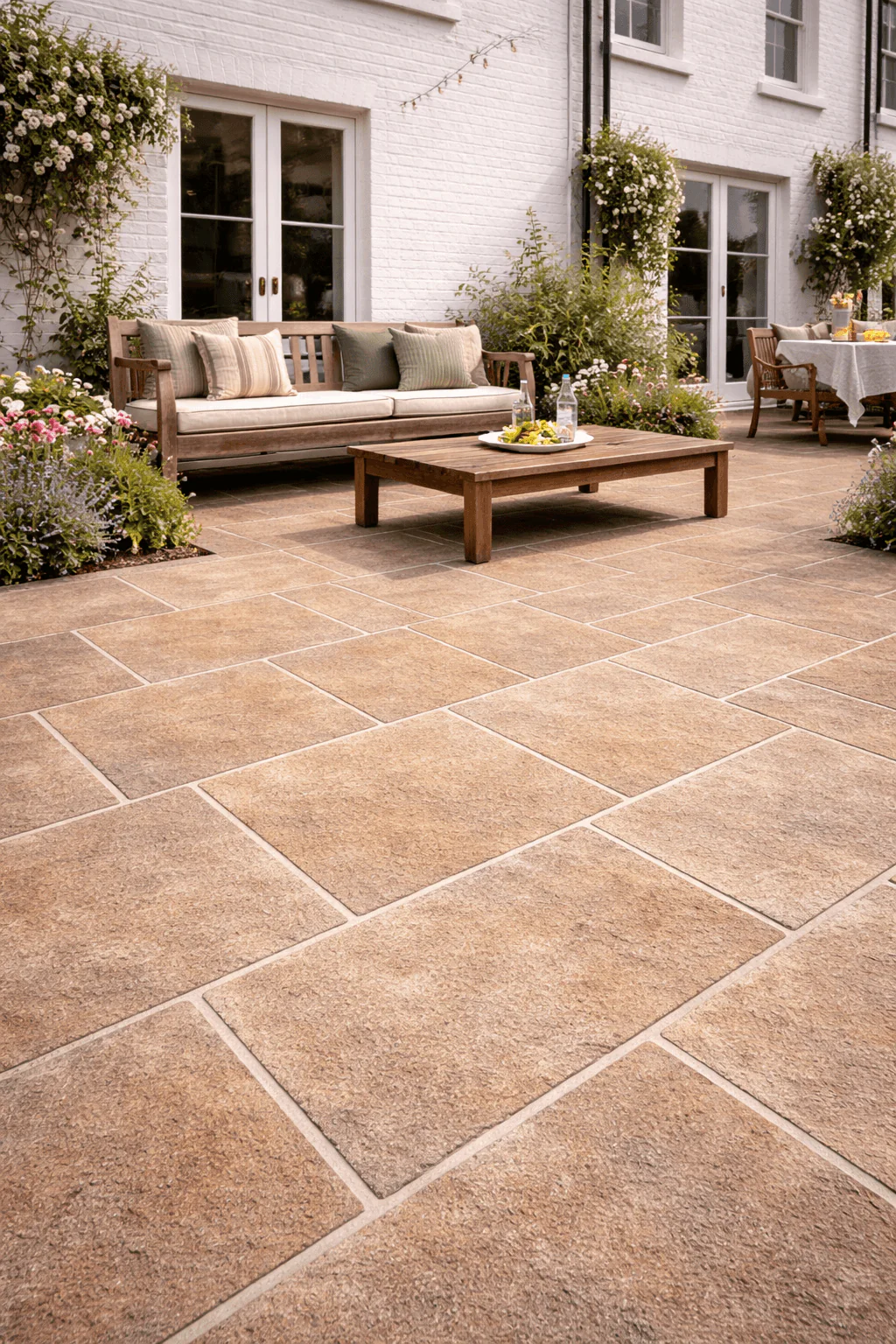 Beige Limestone Paving 20mm (Royale Beige) - Image 3